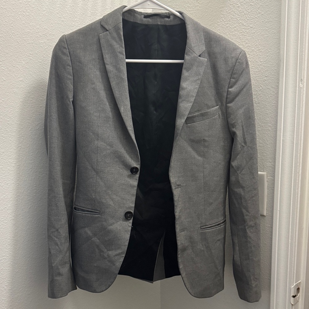 River Island Charcoal Men's Blazer